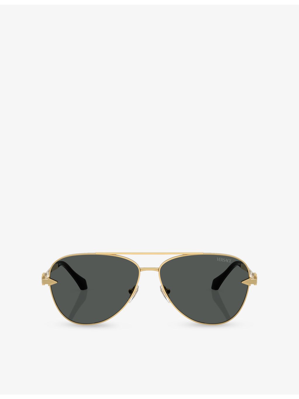 Versace aviator sunglasses gold-toned - British product