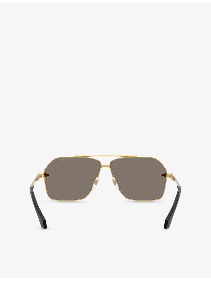 Versace irregular-frame metal sunglasses VE2284 (British brand)