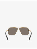 Versace irregular-frame metal sunglasses VE2284 (British brand)