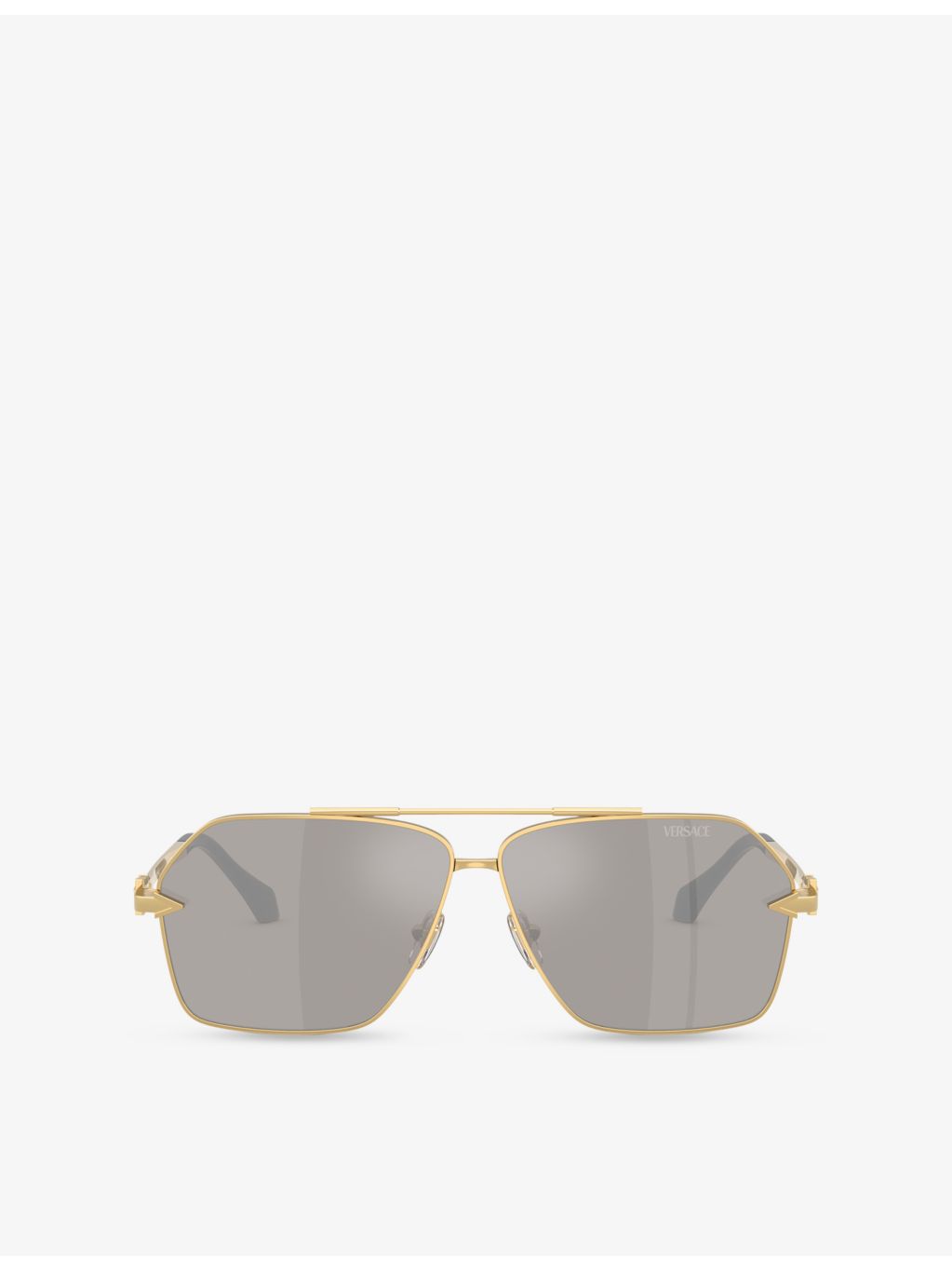 Versace irregular-frame metal sunglasses VE2284 (British brand)
