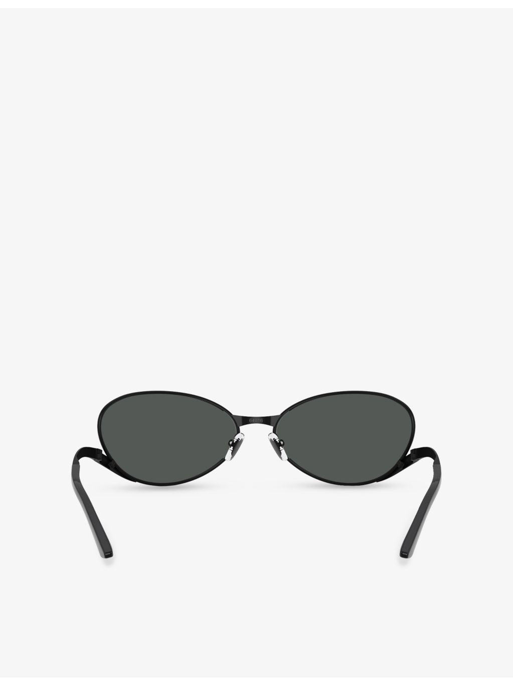 Versace VE2285 oval-frame metal sunglasses, imported from the UK