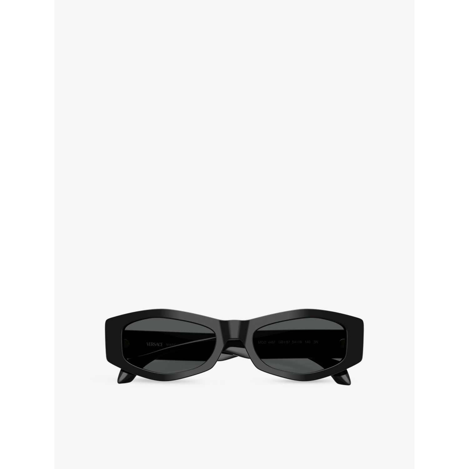 Versace rectangle-frame acetate sunglasses VE4487, imported from the UK