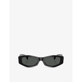 Versace rectangle-frame acetate sunglasses VE4487, imported from the UK