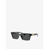 Versace VE4490U rectangle-frame acetate sunglasses, imported from the UK