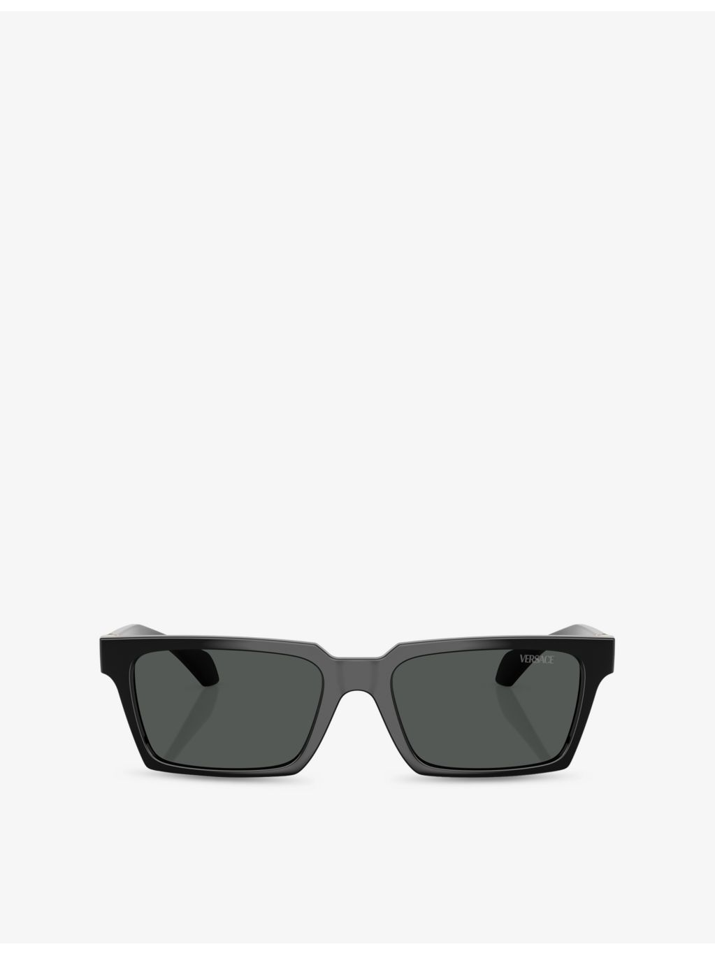 Versace VE4490U rectangle-frame acetate sunglasses, imported from the UK