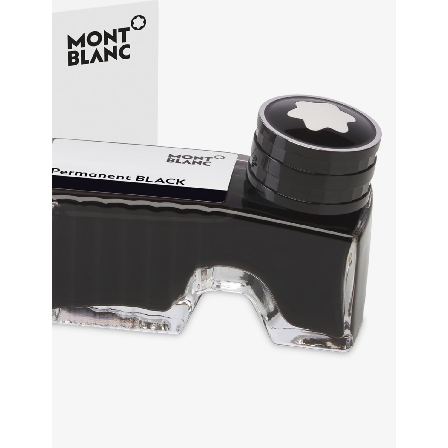 Montblanc ink bottle Permanent Black 60ml, UK version