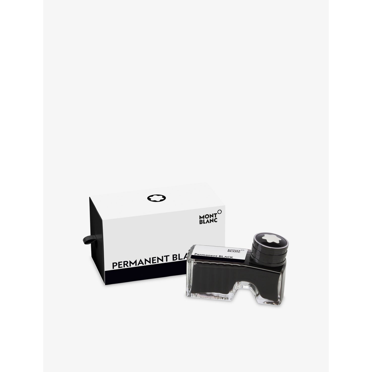 Montblanc ink bottle Permanent Black 60ml, UK version