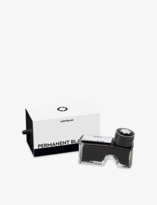 Montblanc ink bottle Permanent Black 60ml, UK version