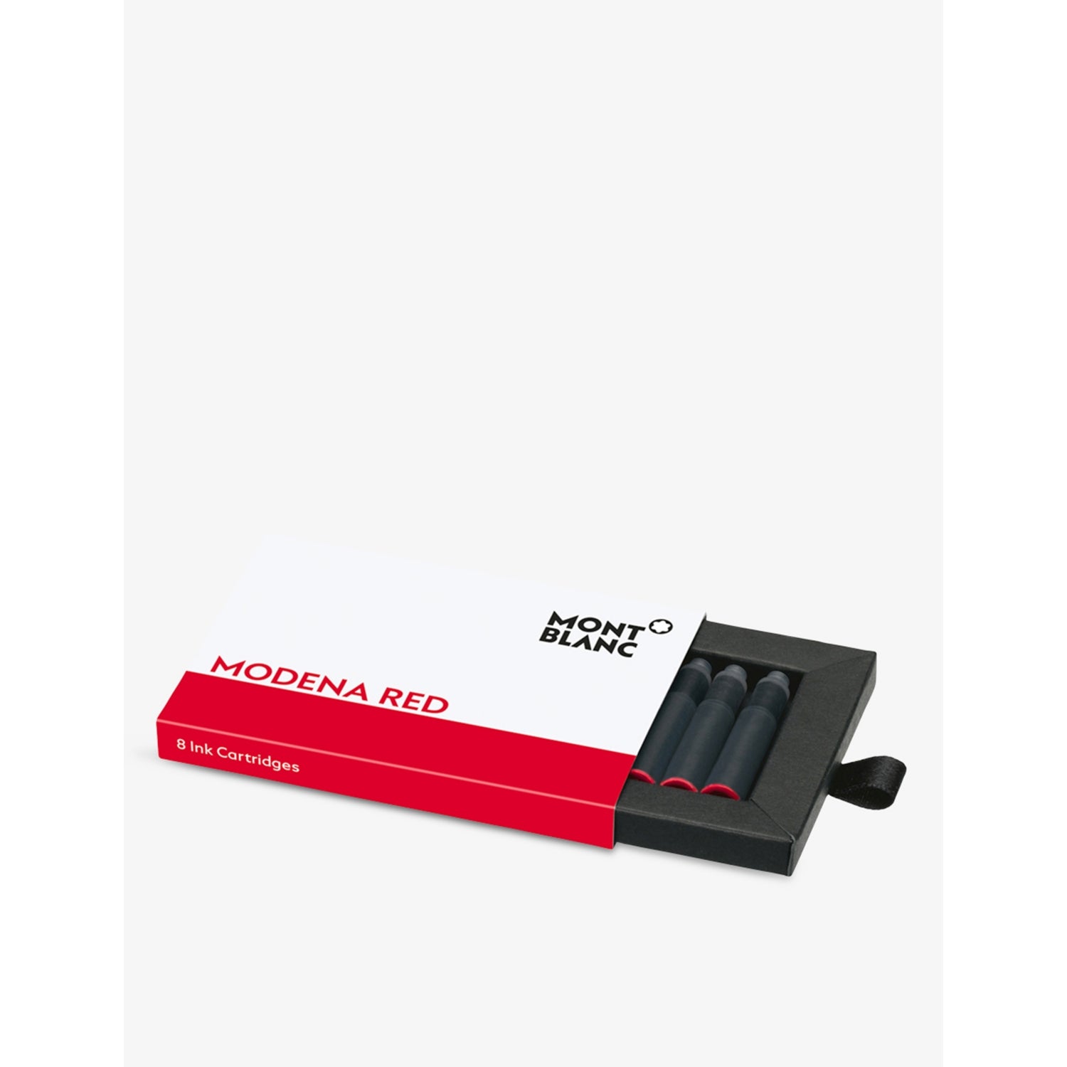 Montblanc Modena Red ink cartridges set of eight (British brand)