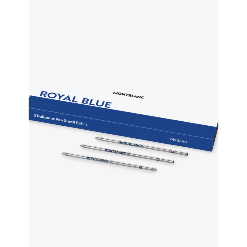 Montblanc pen refills royal blue medium nib, imported from the UK