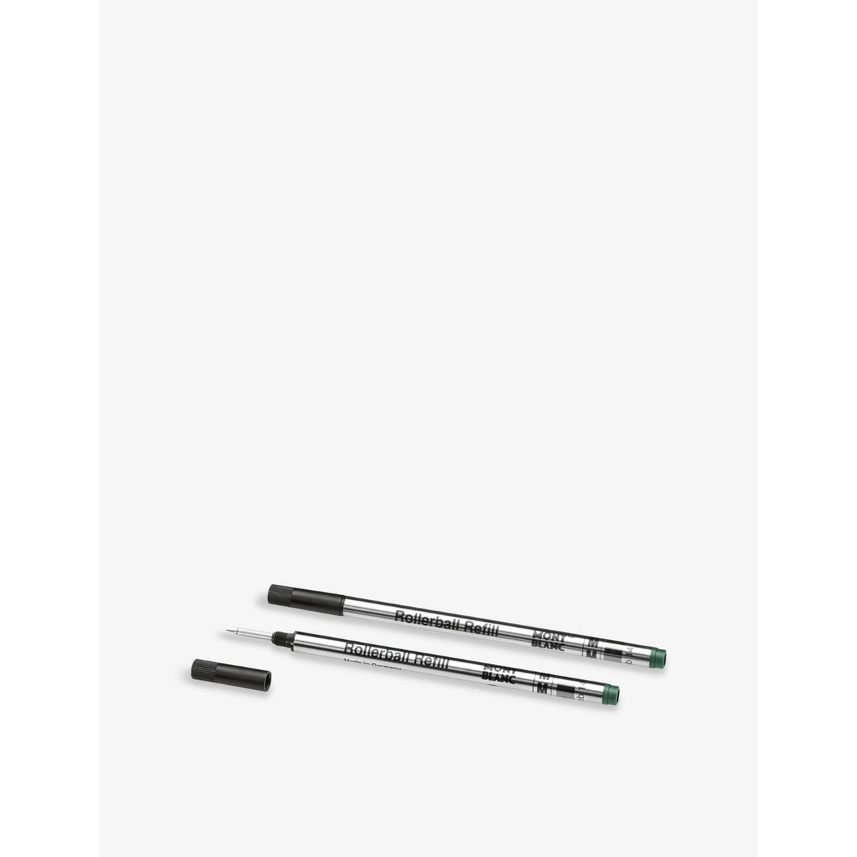 Montblanc rollerball pen refills Irish Green set of two, UK version
