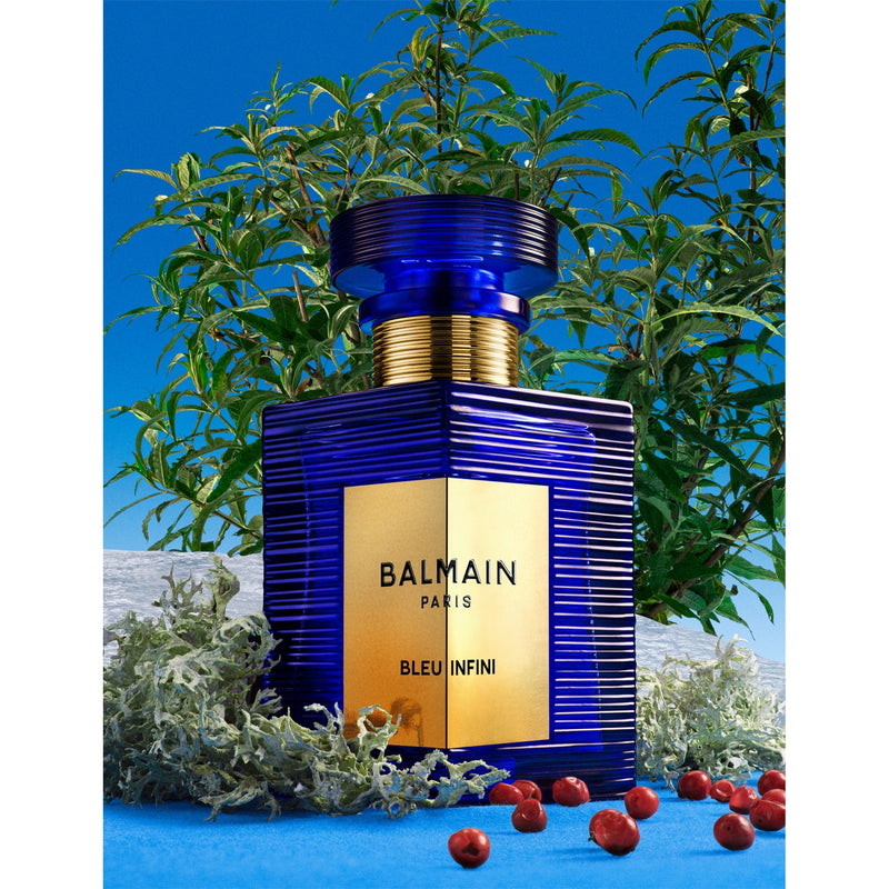 Balmain Bleu Infini eau de parfum refill 150ml, imported from the UK
