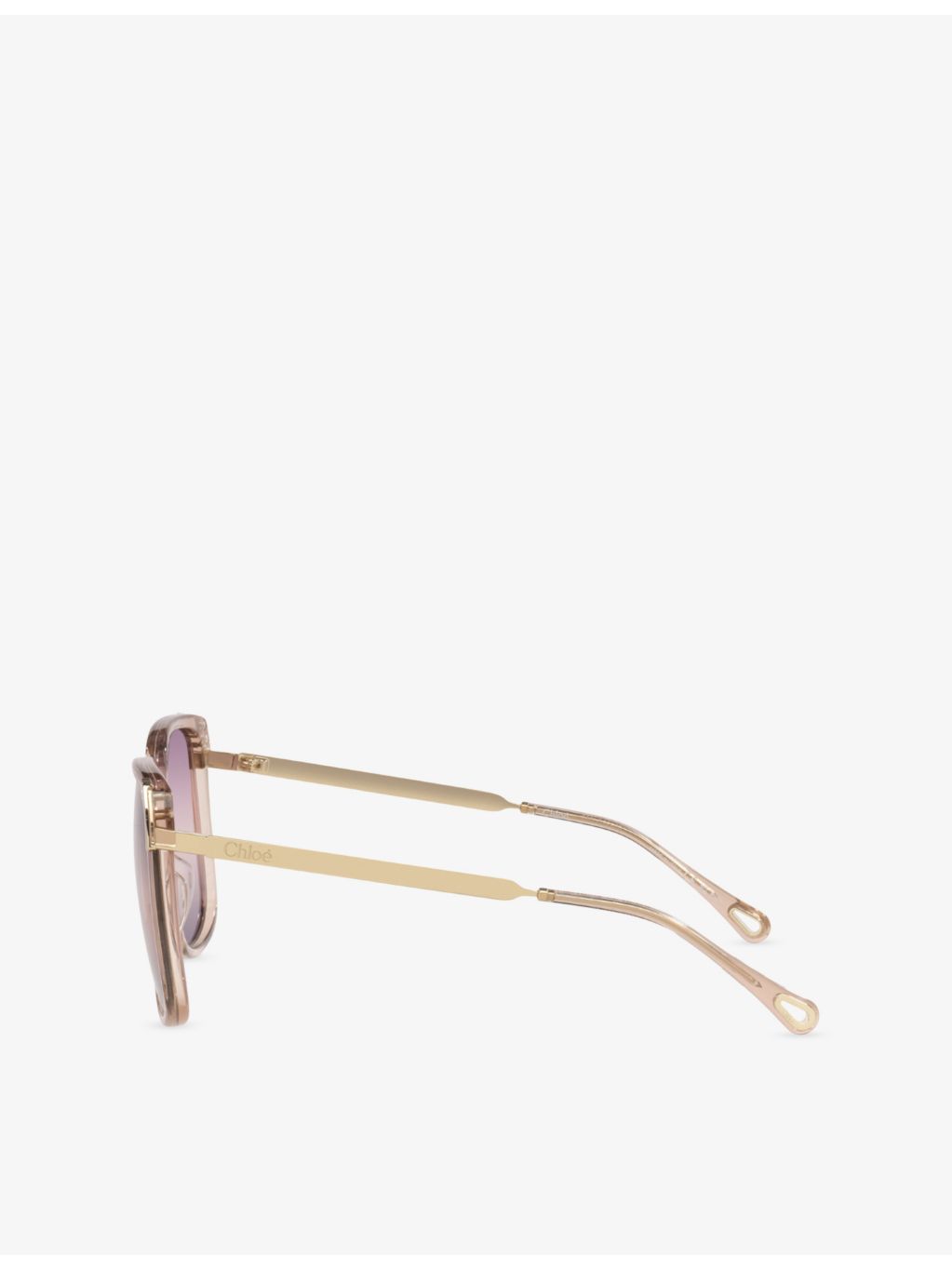 Chloé square-frame acetate sunglasses CH0286S, imported from the UK