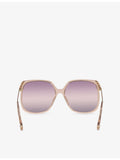 Chloé square-frame acetate sunglasses CH0286S, imported from the UK