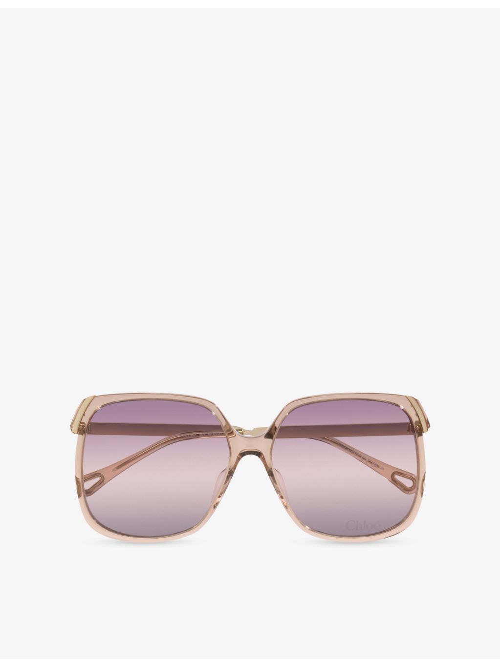Chloé square-frame acetate sunglasses CH0286S, imported from the UK