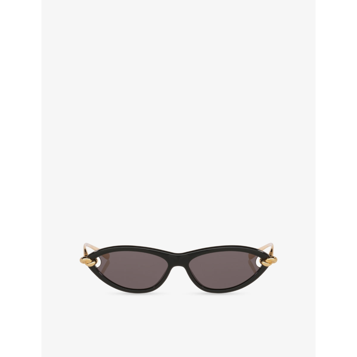 Bottega Veneta cat-eye acetate sunglasses 14cm frame, imported from the UK