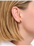 Thomas Sabo gold plated sterling silver drop stud earrings (British brand)
