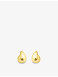 Thomas Sabo gold plated sterling silver drop stud earrings (British brand)