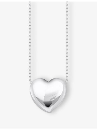 selfridges Thomas Sabo Heart Pendant 925 Sterling Silver Necklace- Buy online at McGrocer