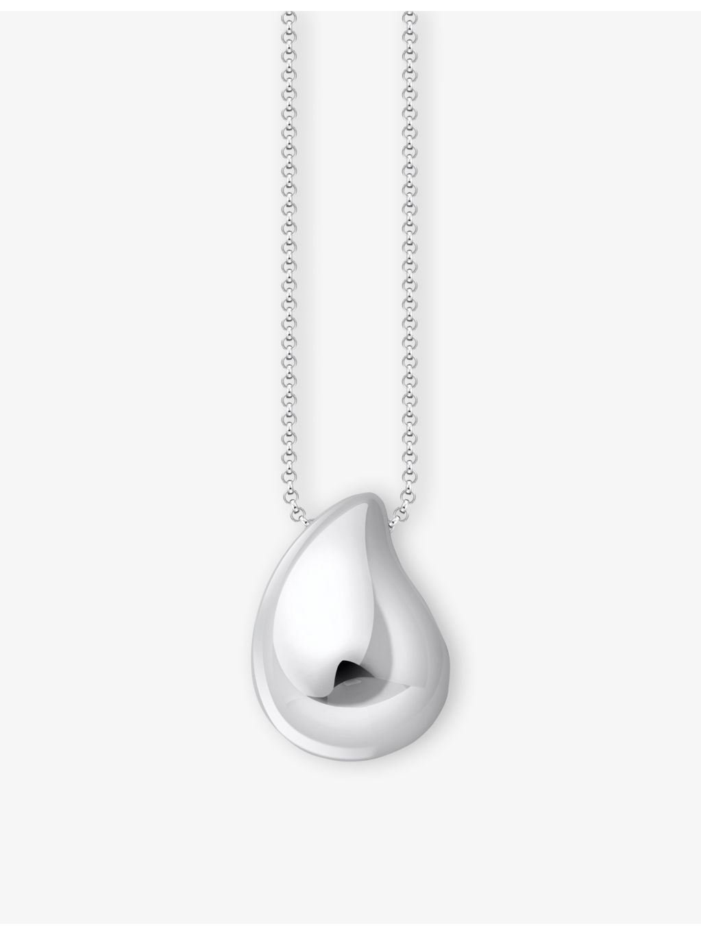 Thomas Sabo sterling silver pendant necklace organic drop shape 45-50cm - British product