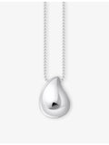 Thomas Sabo sterling silver pendant necklace organic drop shape 45-50cm - British product