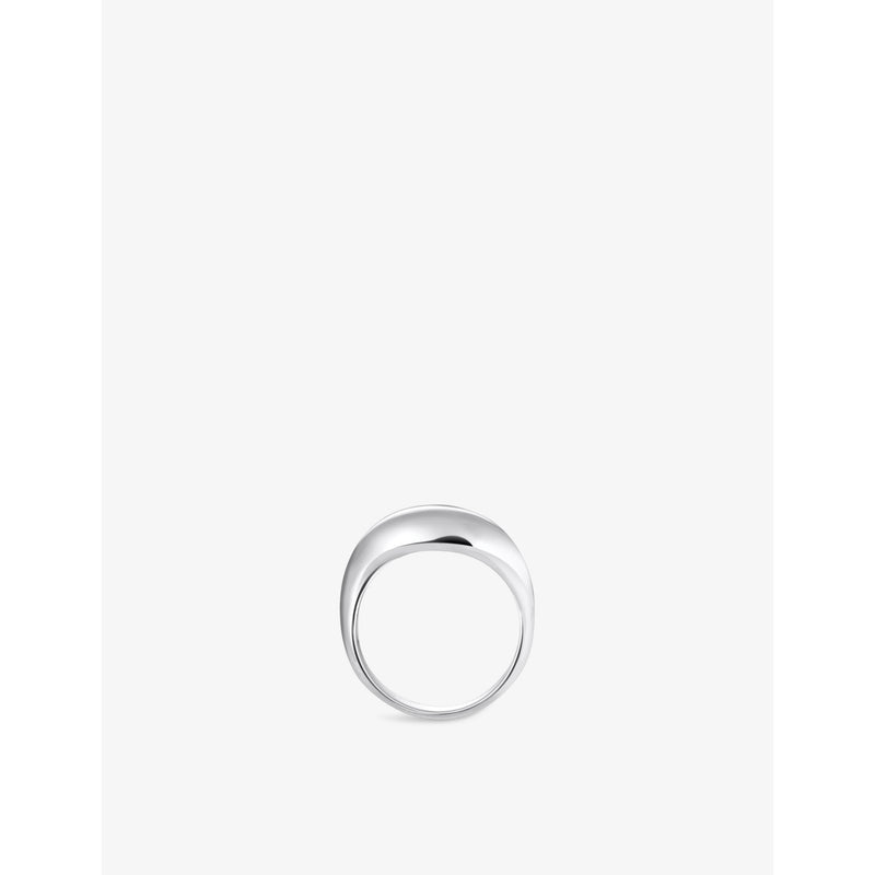 Thomas Sabo 925 sterling silver ring organic shape 4mm (British brand)