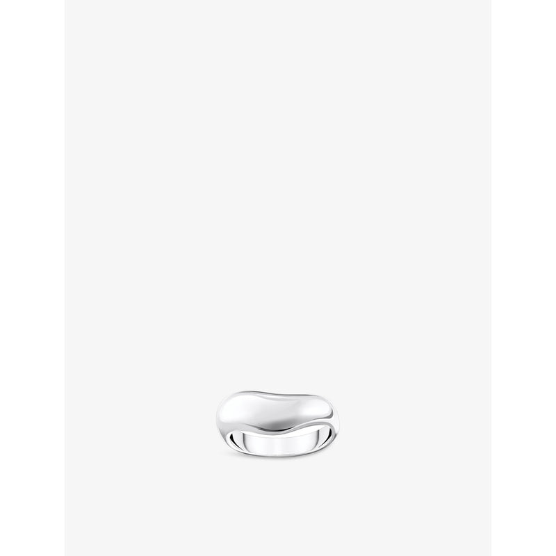 Thomas Sabo 925 sterling silver ring organic shape 4mm (British brand)
