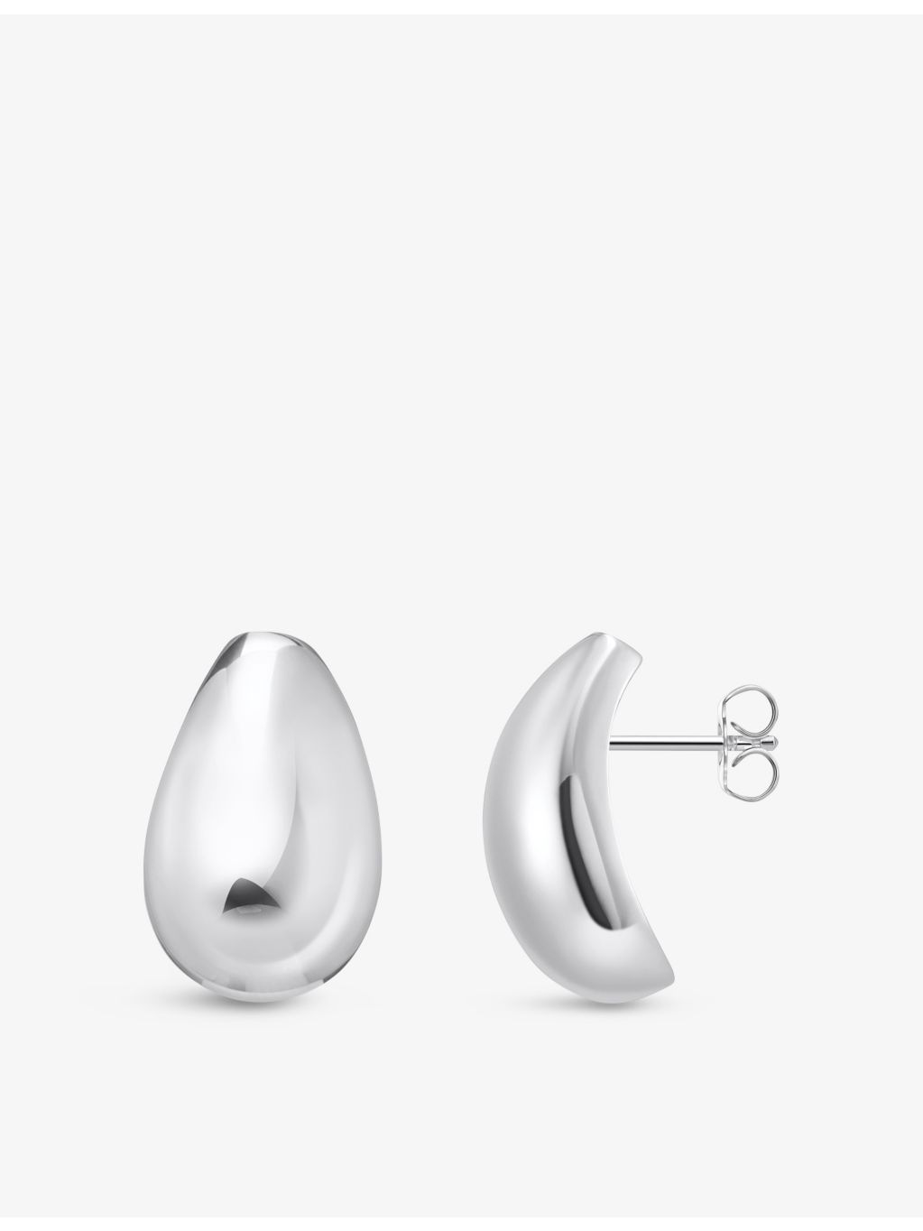 Thomas Sabo 925 sterling silver rounded stud earrings - British product