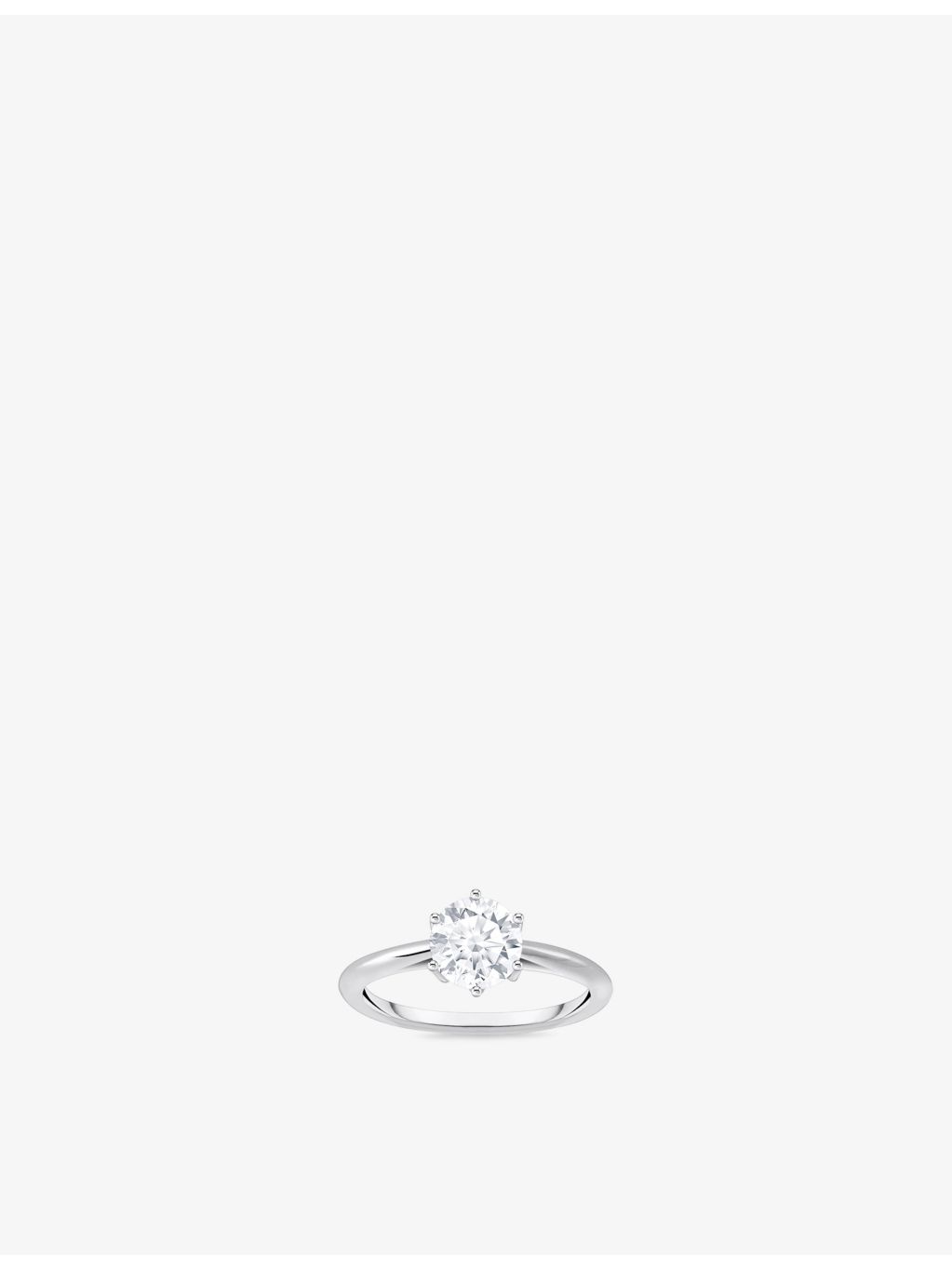 Thomas Sabo sterling silver cubic zirconia ring, UK version