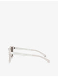 Moncler Quaderna square-frame acetate sunglasses, UK version