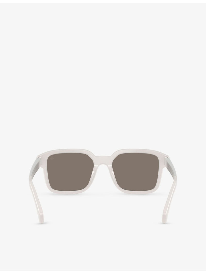 Moncler Quaderna square-frame acetate sunglasses, UK version