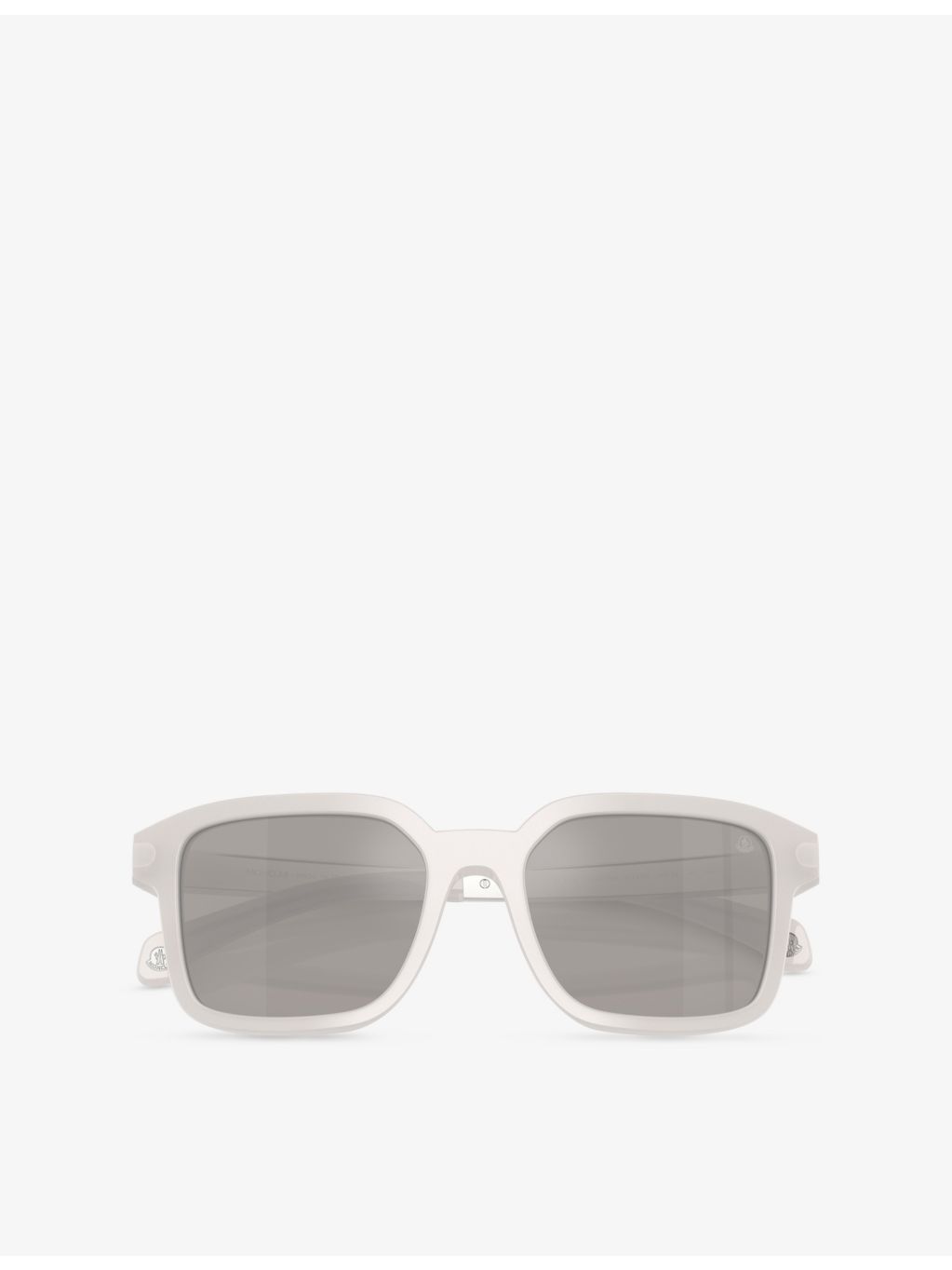 Moncler Quaderna square-frame acetate sunglasses, UK version