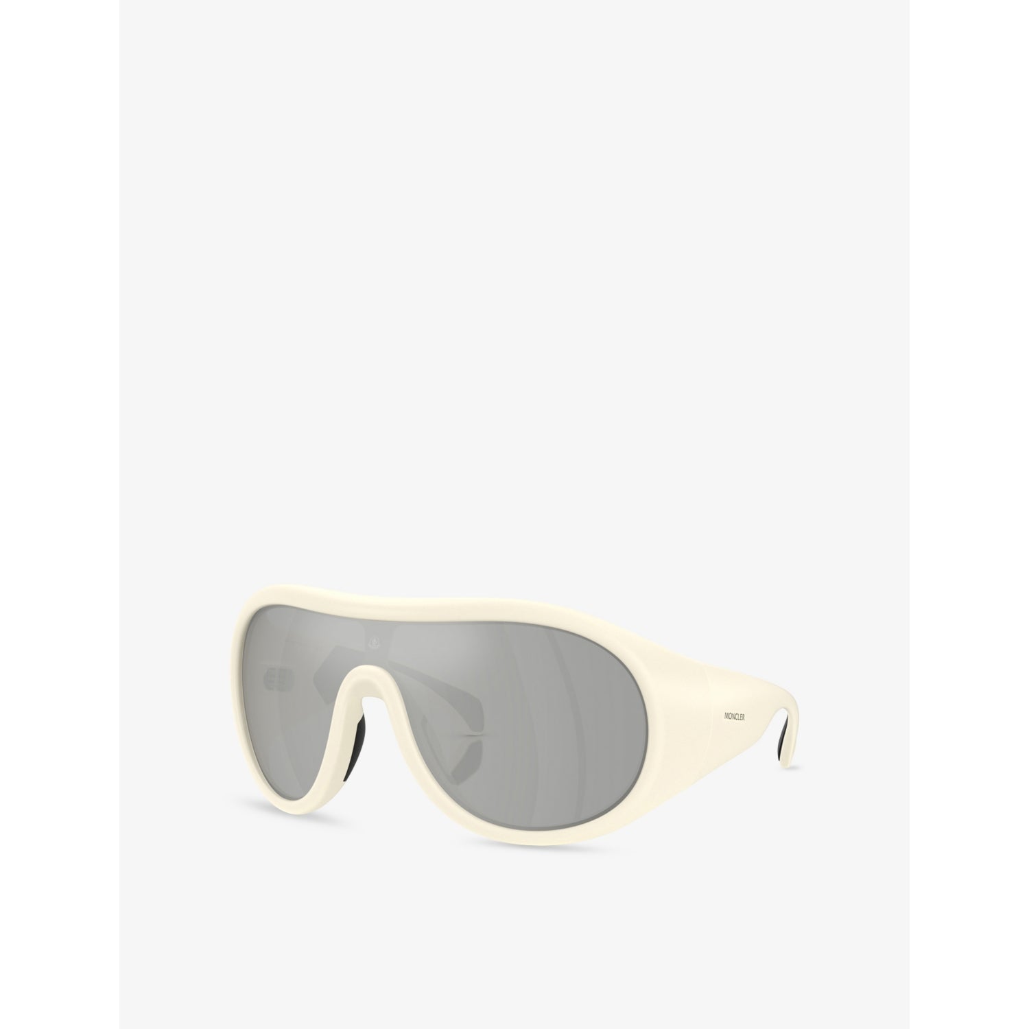Moncler pilot-frame injected sunglasses 13.5cm mirrored lenses, UK version
