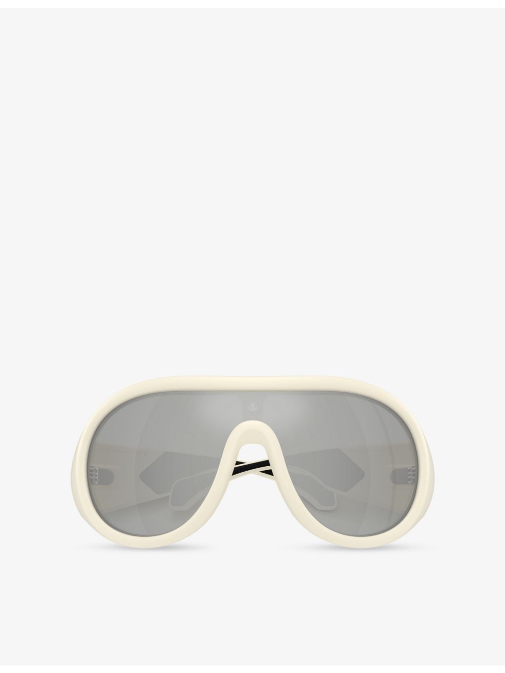 Moncler pilot-frame injected sunglasses 13.5cm mirrored lenses, UK version