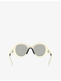 Moncler ME8005 Futuro round injected sunglasses, imported from the UK