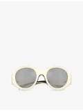Moncler ME8005 Futuro round injected sunglasses, imported from the UK