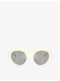 Moncler ME8005 Futuro round injected sunglasses, imported from the UK