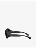 Moncler Futuro round-frame sunglasses 51mm lens, UK version