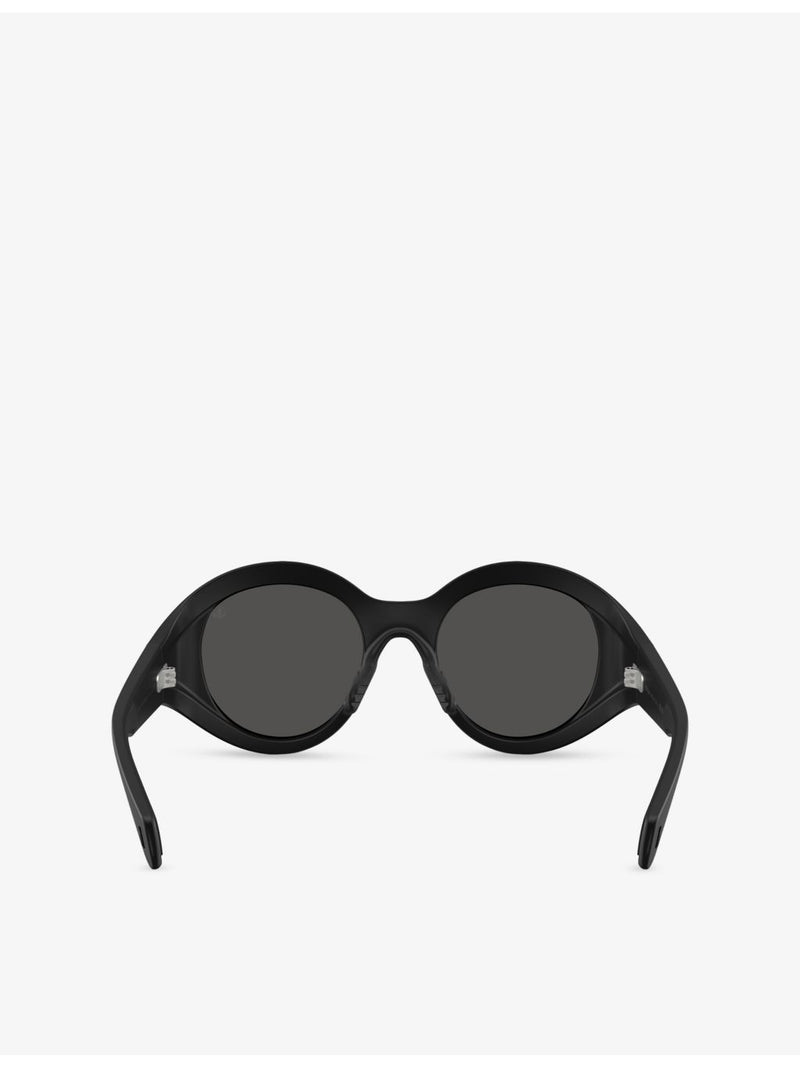 Moncler Futuro round-frame sunglasses 51mm lens, UK version