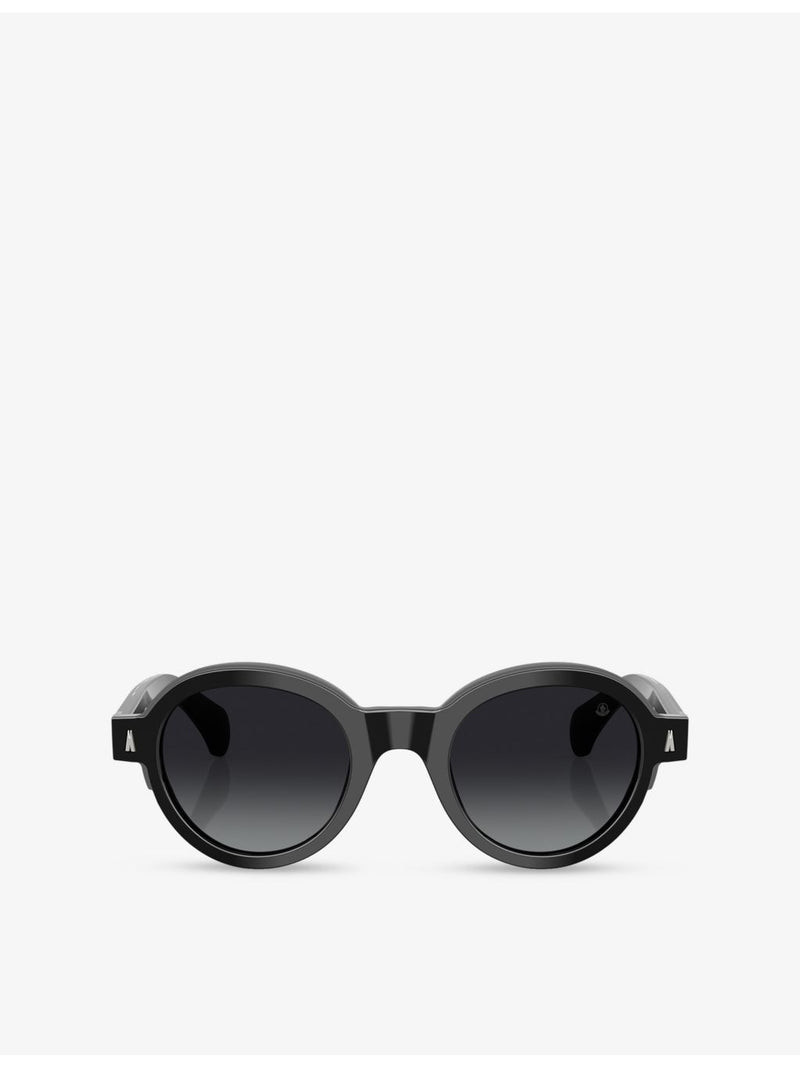 Moncler Rondosa round-frame acetate sunglasses - British product