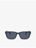 Moncler ME8002 Slicka rectangle sunglasses 55mm (British brand)