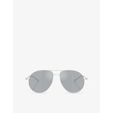 Moncler Flyze pilot-frame steel sunglasses 58mm, UK version