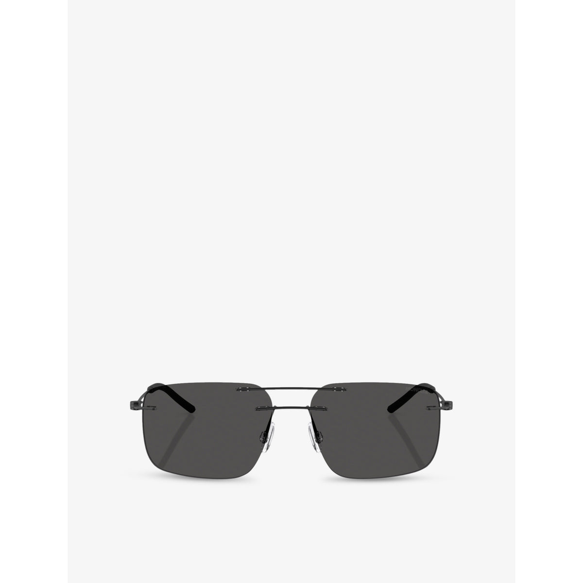 Moncler Doppler rectangle steel sunglasses 56mm lens, imported from the UK