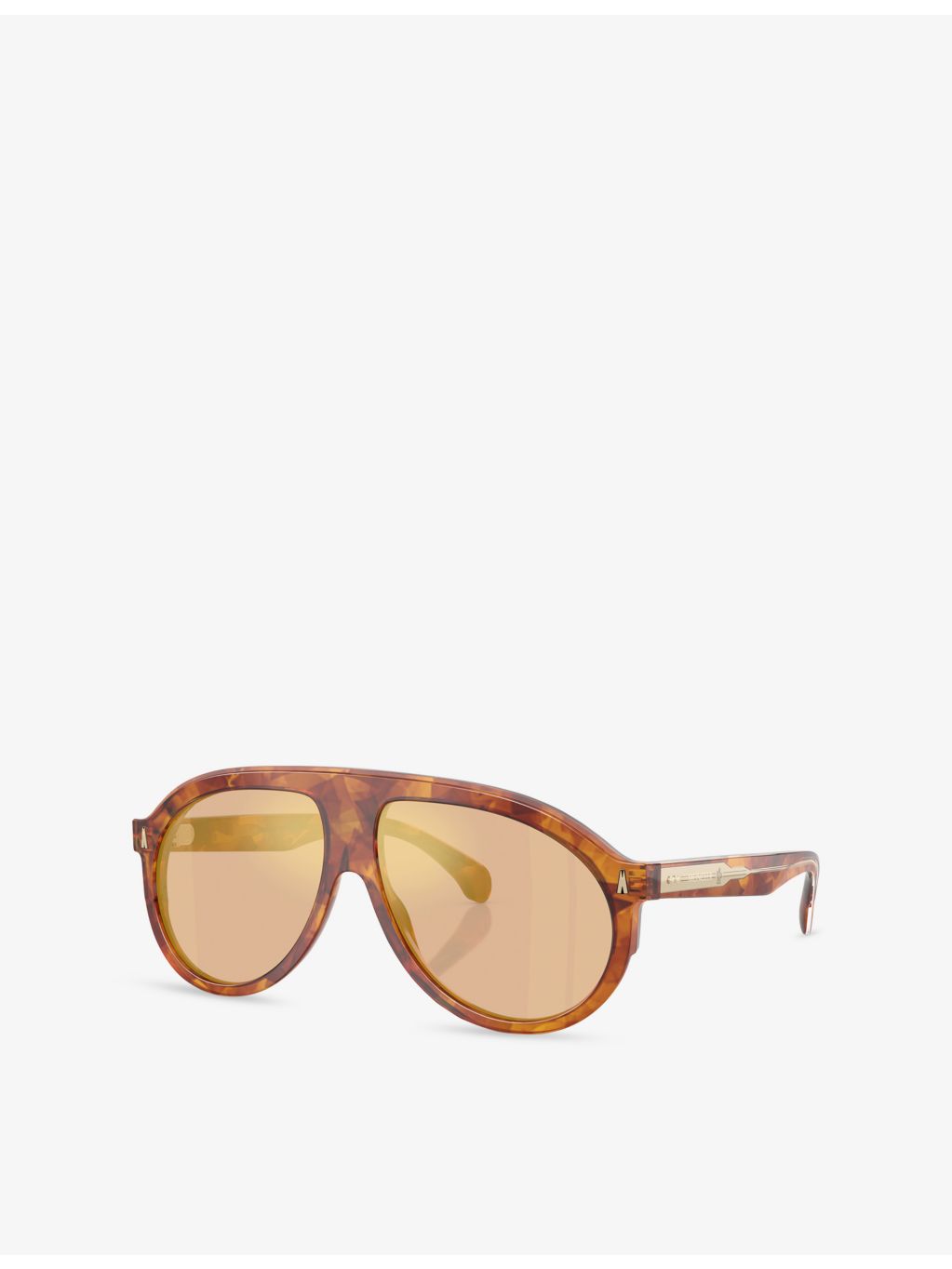 Moncler ME6001 pilot-frame acetate sunglasses 59mm - British product