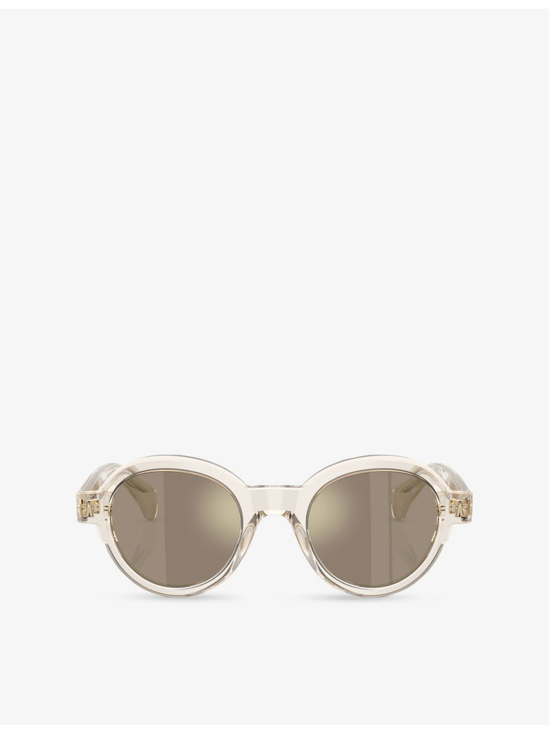 Moncler ME6003 round-frame sunglasses, UK version