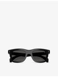 Moncler square-frame acetate sunglasses ME6004 Claro, UK version