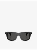 Moncler square-frame acetate sunglasses ME6004 Claro, UK version