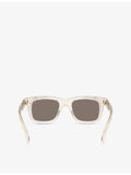 Moncler Claro square-frame acetate sunglasses, UK version