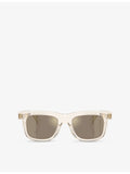 Moncler Claro square-frame acetate sunglasses, UK version