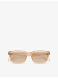 Moncler Slicka pillow-frame injected sunglasses 5.5cm (British brand)